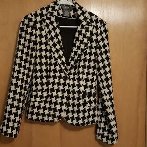 3 for $18 George Me Houndstooth Blazer Jacket